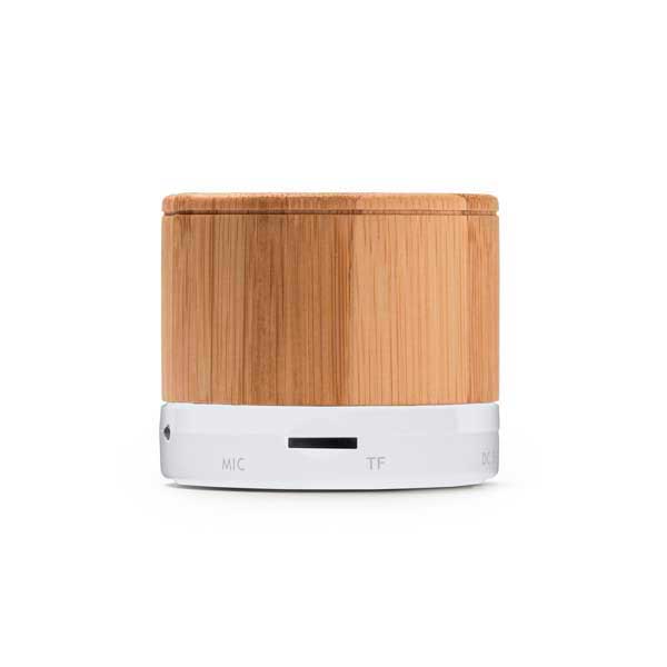 Altavoz inalámbrico cuerpo bambú - Imagen 2