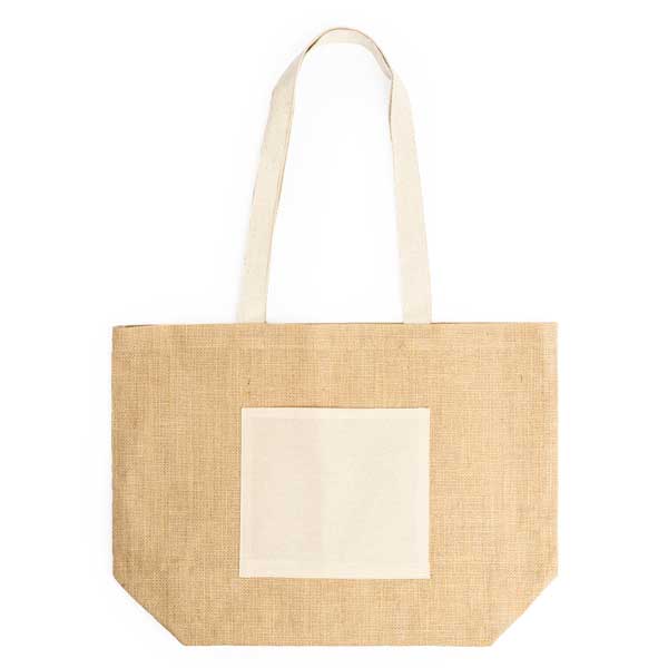 Bolsa de Yute laminado bolsillo frontal - Imagen 4