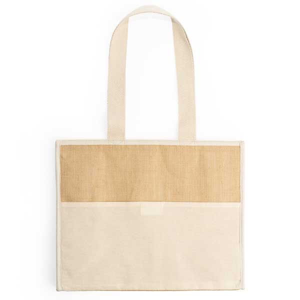 Bolsa nevera de Yute laminado - Imagen 3