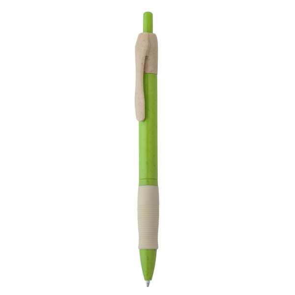 Bolígrafo pulsador fibra de trigo - Imagen 7
