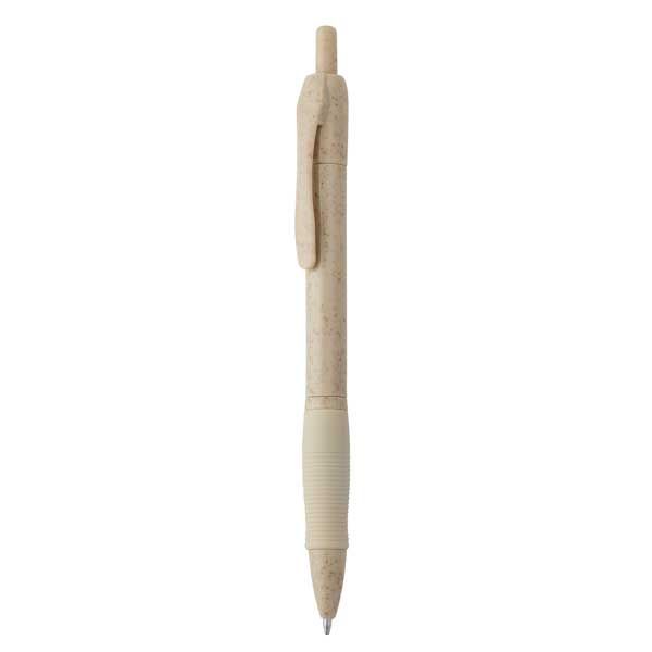 Bolígrafo pulsador fibra de trigo - Imagen 3