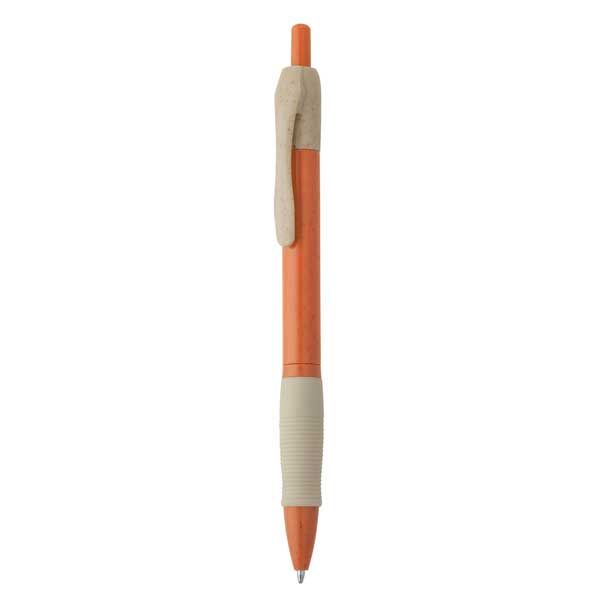 Bolígrafo pulsador fibra de trigo - Imagen 4