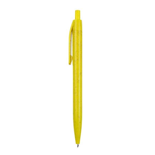 Bolígrafo pulsador fibra de trigo - Imagen 2