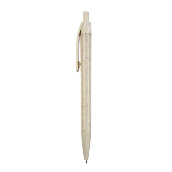Bolígrafo pulsador fibra de trigo - Imagen 3