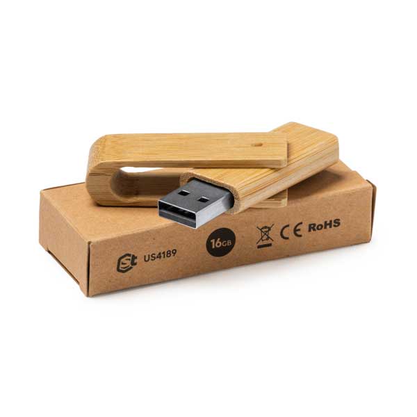 USB bambú - Imagen 4