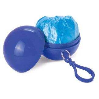 Poncho plegable bola